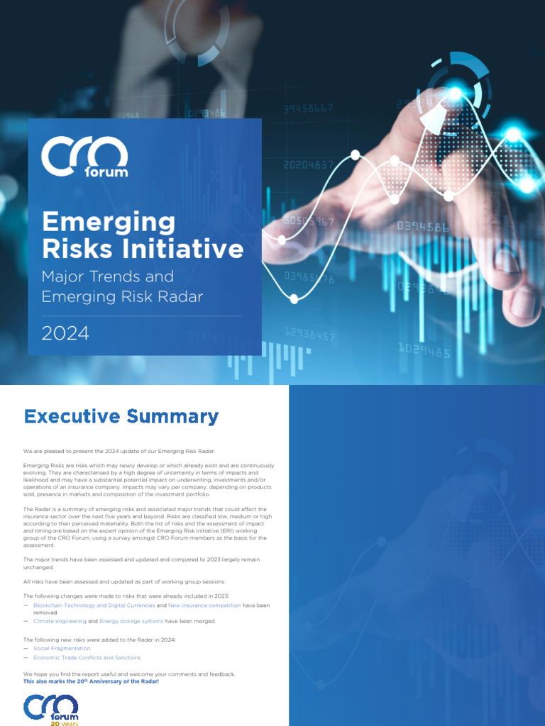Emerging Risk Radar 2024 Summary | PDF | Artificial Intelligence ...