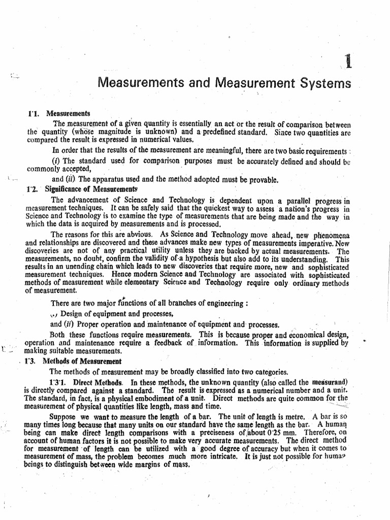 Understanding Measurement Systems | PDF | Amplifier | Measurement