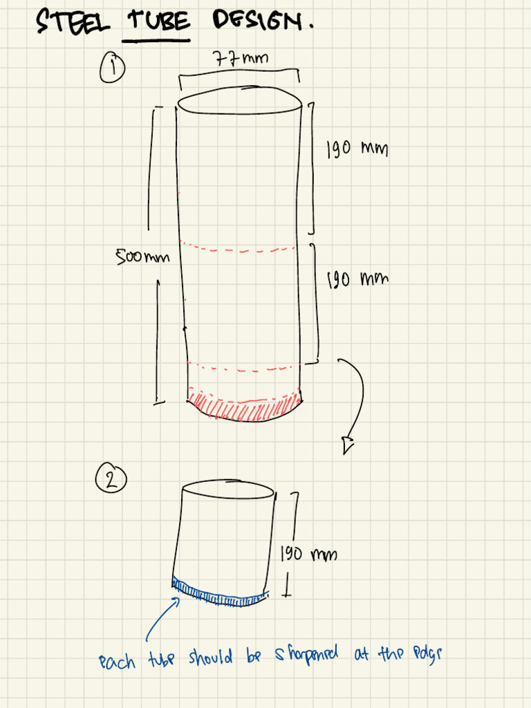 Steel Tube Design - Updated170625 | PDF