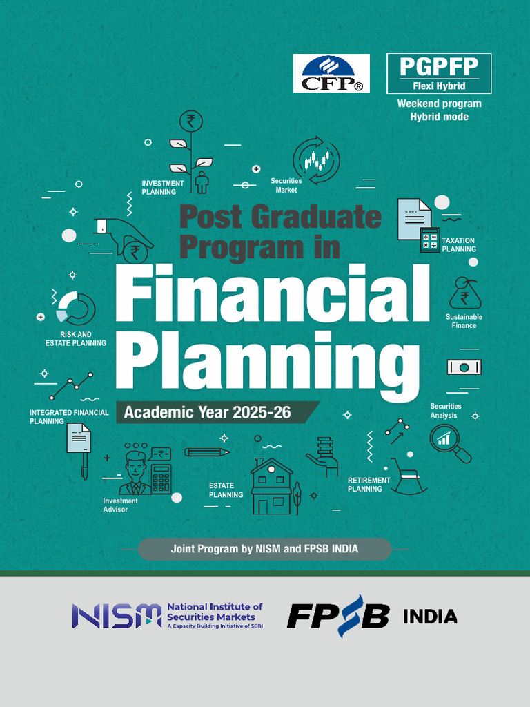 Post Graduate Financial Planning Program | PDF | Financial Adviser ...