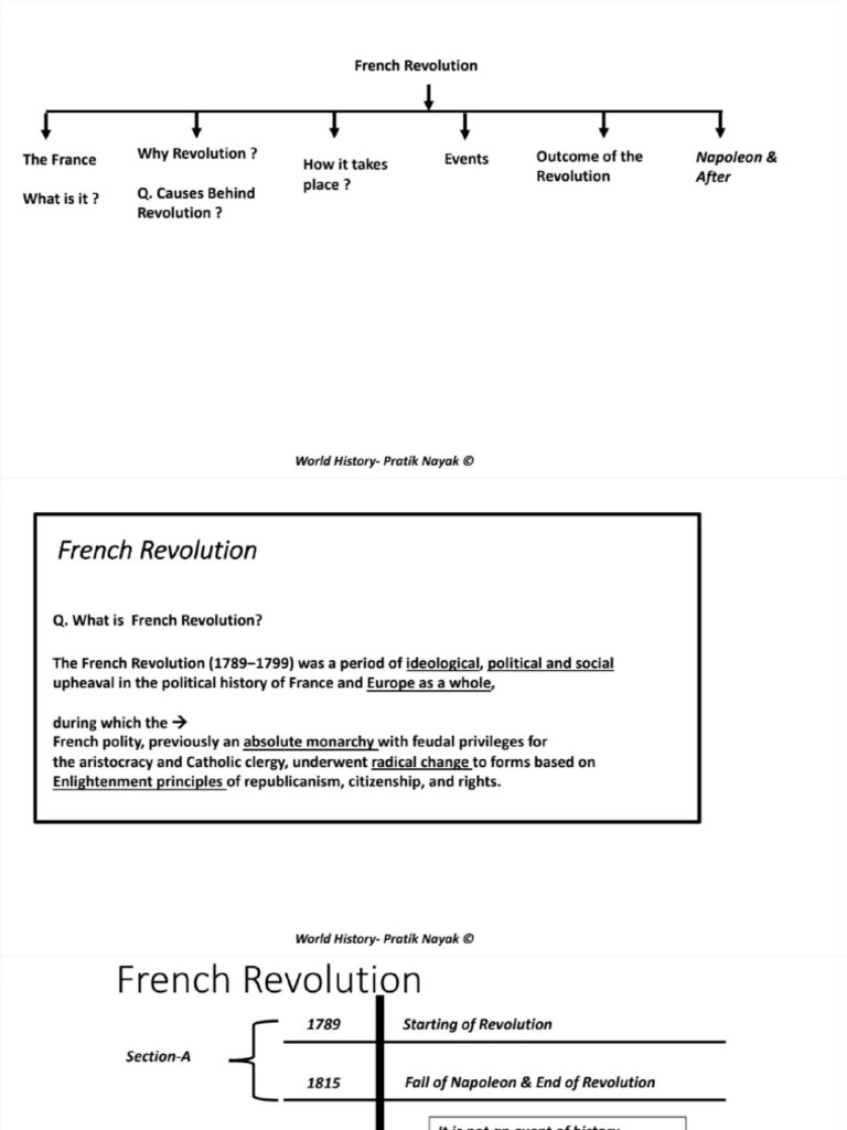 4 French Revolution and Napolean | PDF