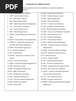 Police Abbreviations and Short Forms | PDF | Police | Constable