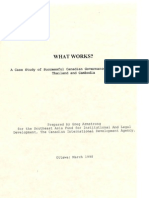 What Works? A Case Study of Successful Canadian Governance Programming - Greg Armstrong