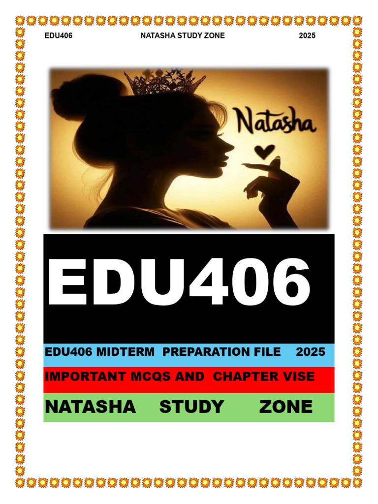 EDU406 Reflective Practice Study Guide | PDF | Reflective Practice ...