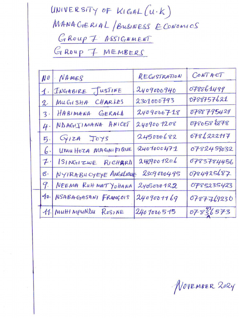 Group 7 Assignment | PDF
