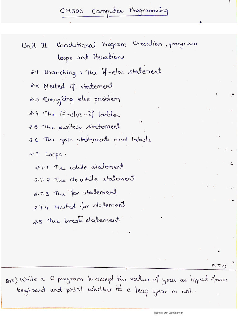 CP Notes New Unit 2 Part 1 | PDF