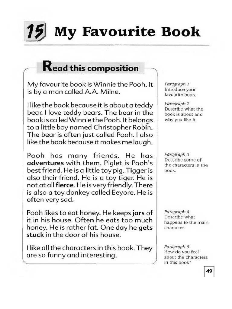 15 - My Favorite Book | PDF