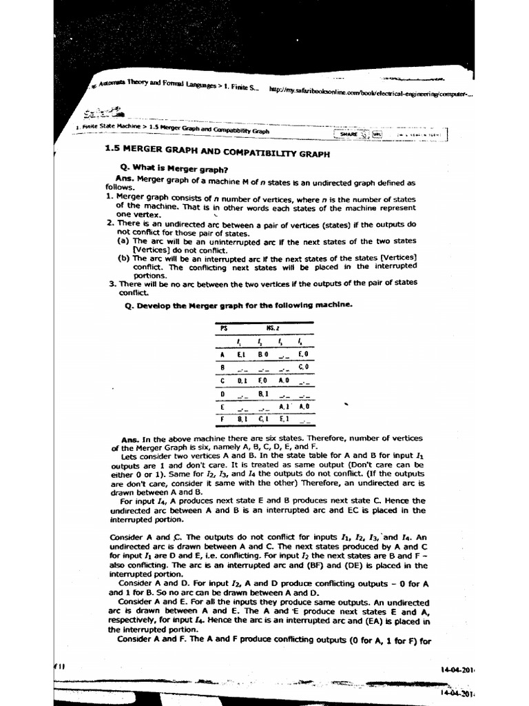 Merger & Compatibility Graph | PDF