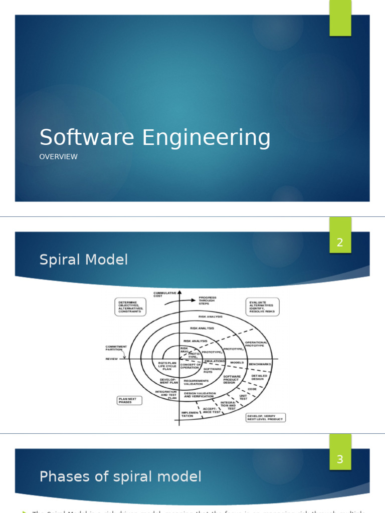 Spiral Model in Software Development | PDF | Software Development ...