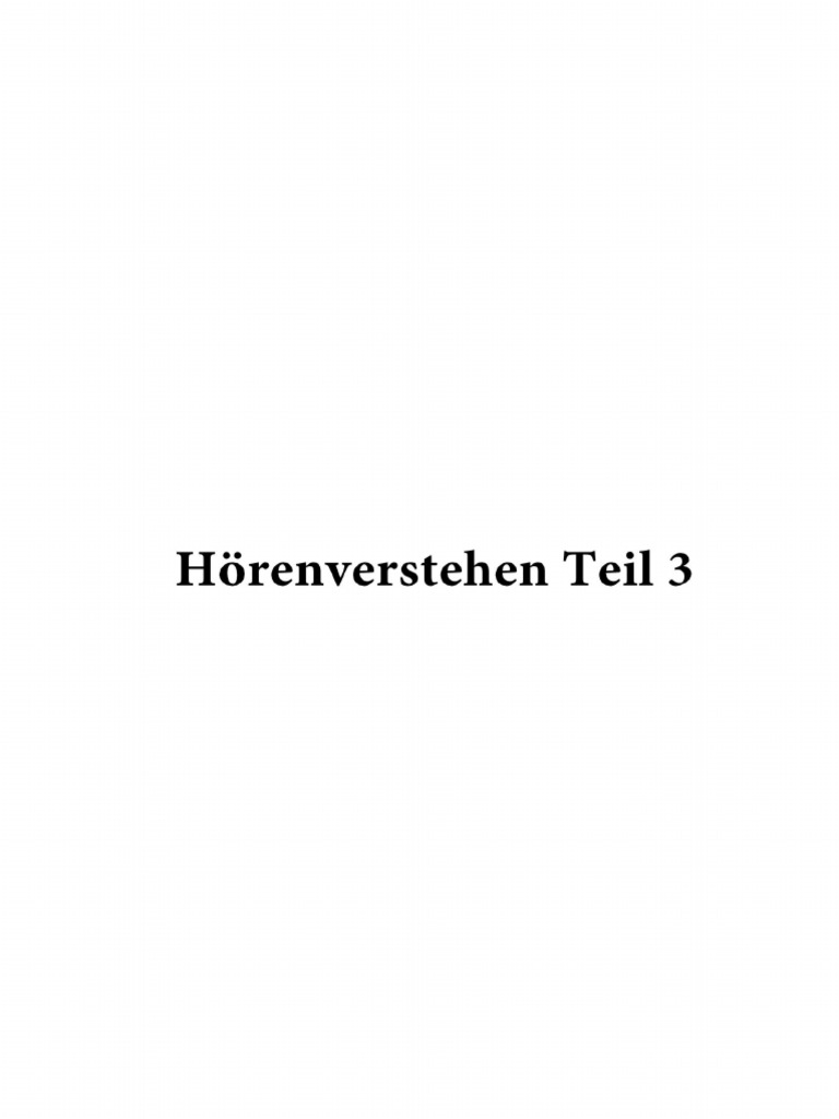 21 Horen Teil 3 | PDF
