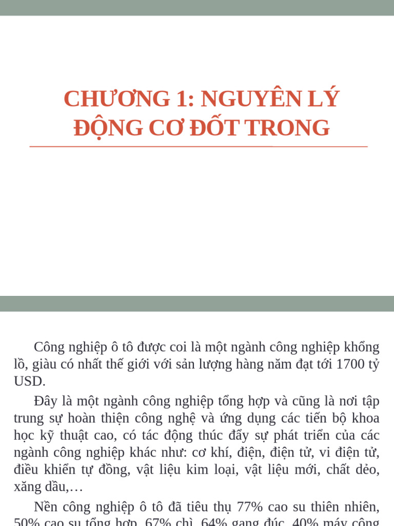 Bai Giang - CHƯƠNG 1 | PDF