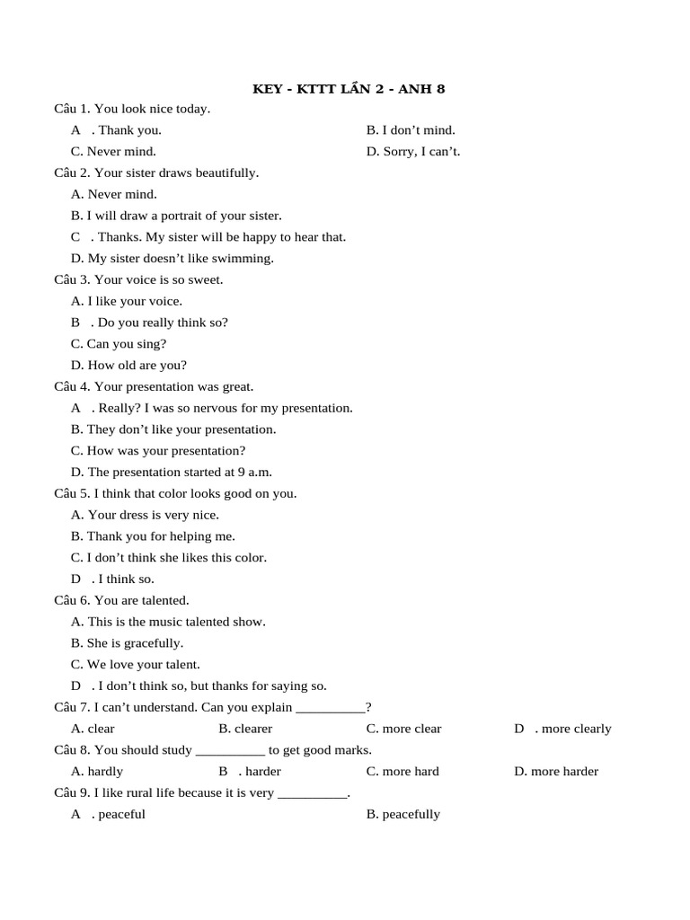 TUẦN 11- KTTT LẦN 2 - A8 | PDF | Agriculture | Food Industry