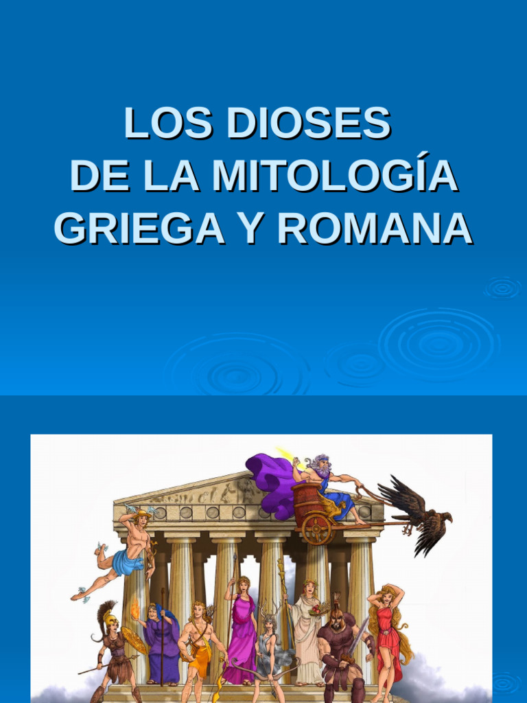 Dioses de la Mitología Griega y Romana | PDF | Doce olímpicos | infierno