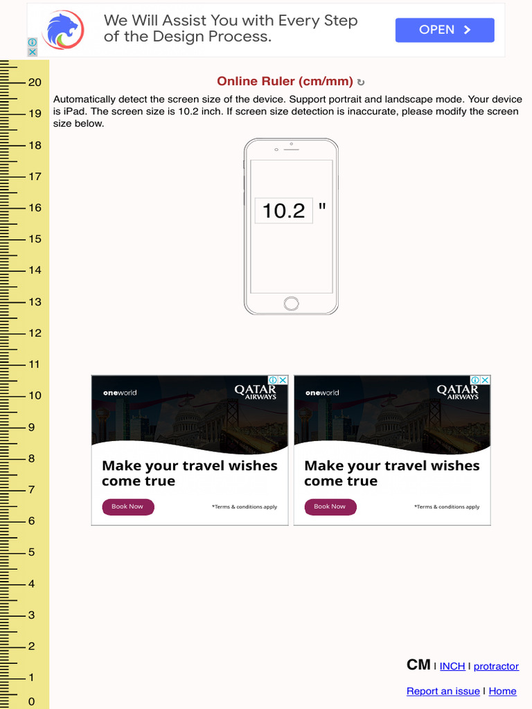 Online Ruler (CMMM) | PDF