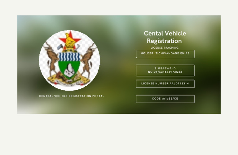 Cental Vehicle Registration 20250925 120246 0000 | PDF