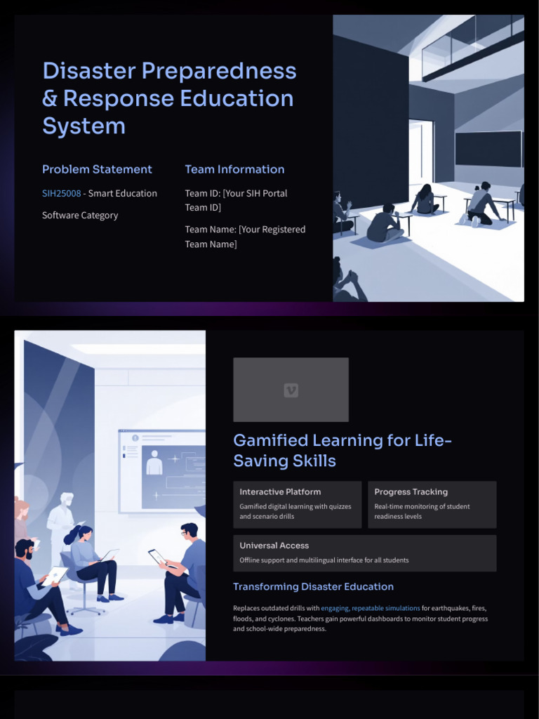 Gamified Disaster Preparedness for Schools | PDF | Emergency Management ...