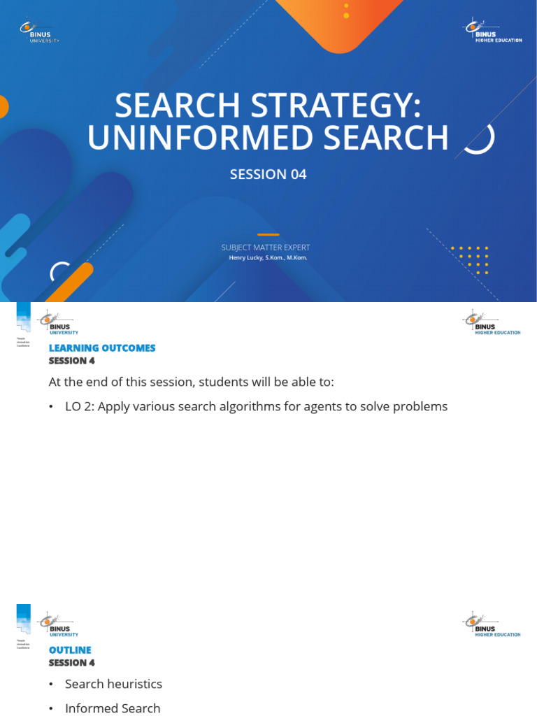 Informed Search Strategies Explained | PDF | Algorithms | Algorithms ...