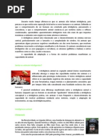 A inteligência dos animais