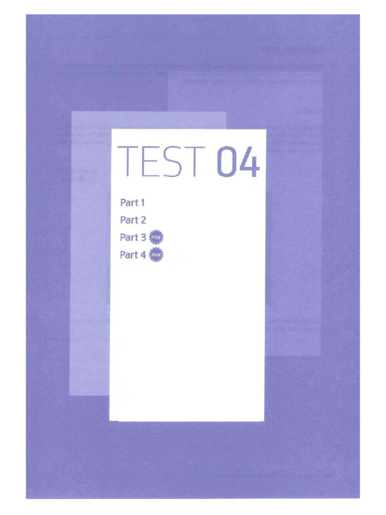 Listening Test 04 | PDF