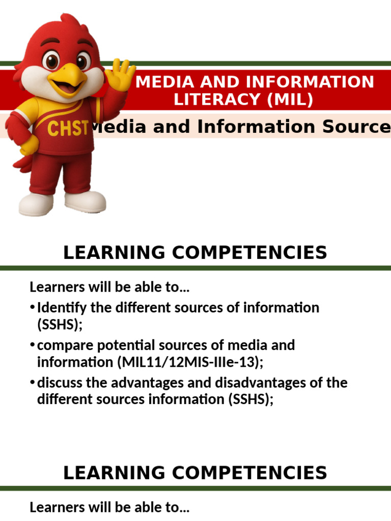CHAPTER 5. Media and Information Sources | PDF | Information | Knowledge