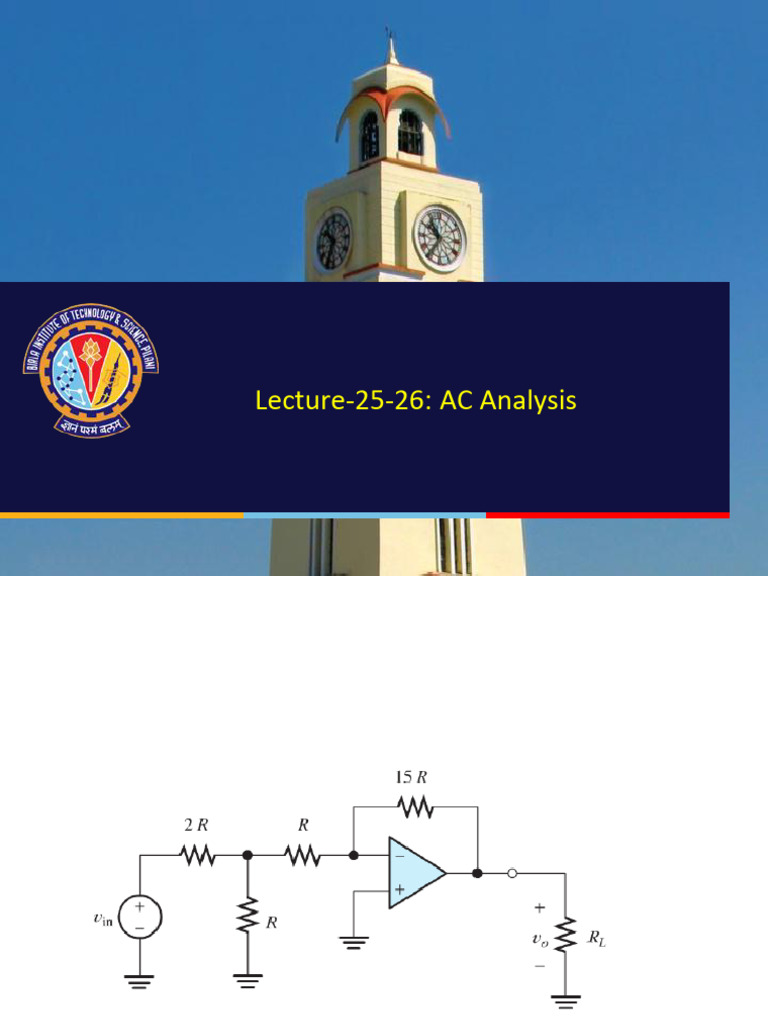 AC Analysis and Phasor Techniques | PDF | Electrical Impedance ...