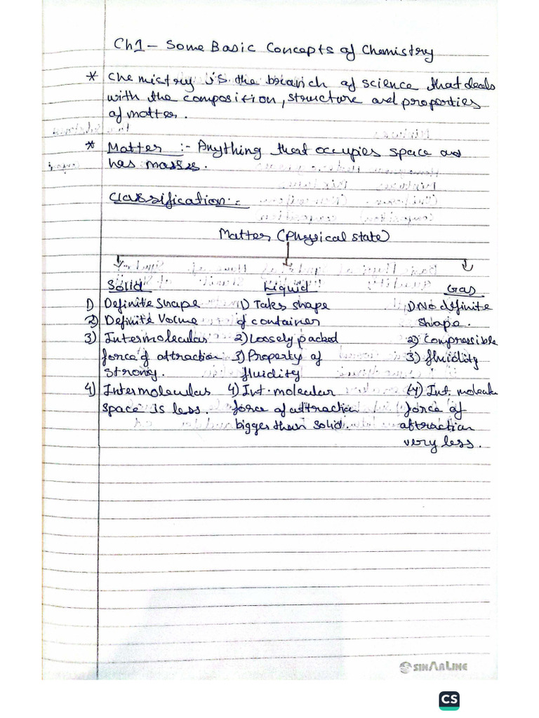 Unit 1 - Some Basic Concepts in Chemistry | PDF