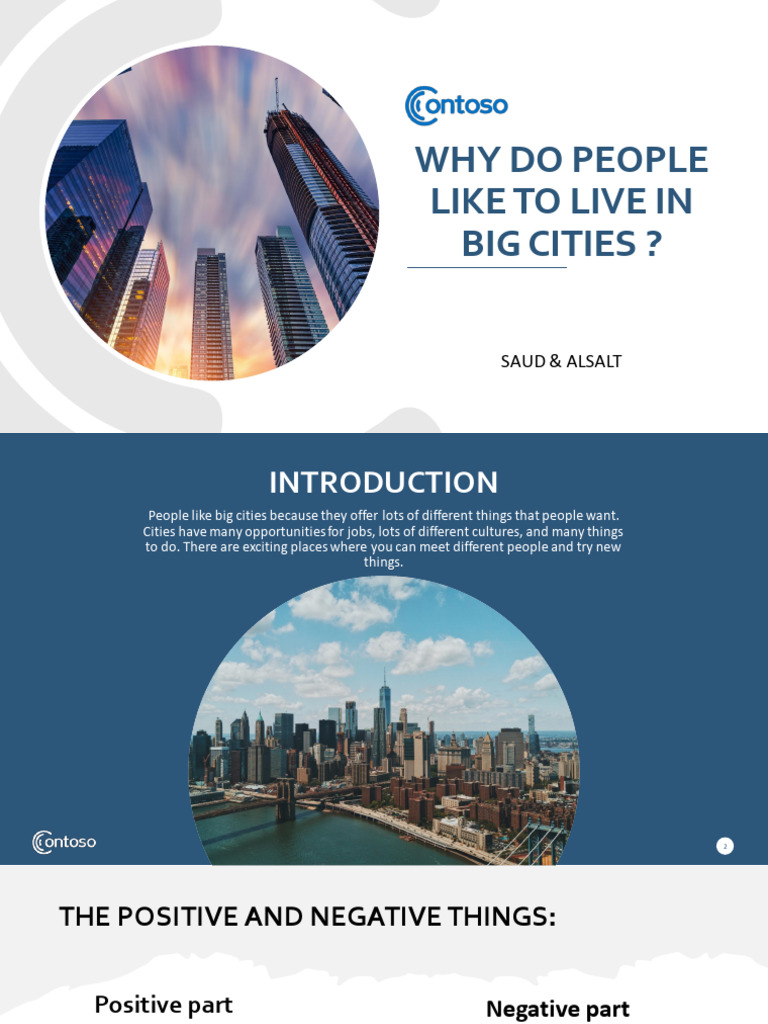 Why Do People Like To Live in Big | PDF