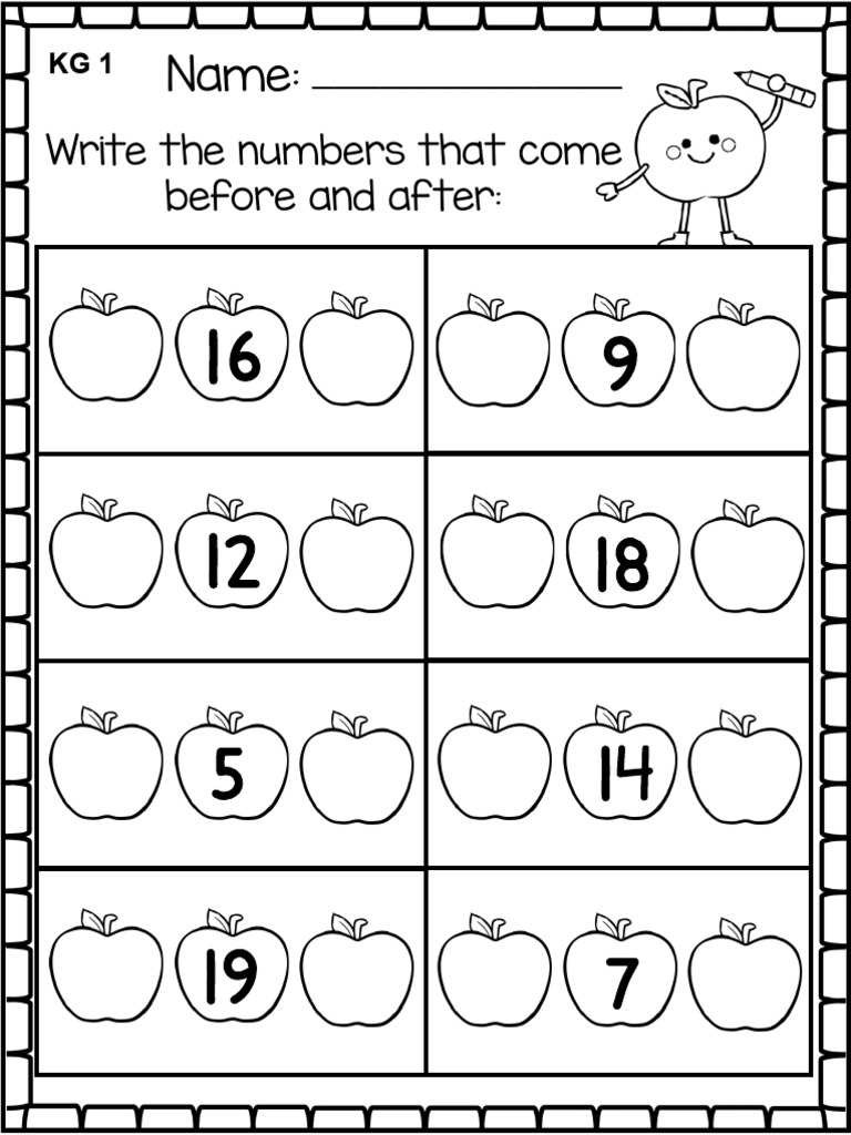 Number Sequence Activities for Kids | PDF