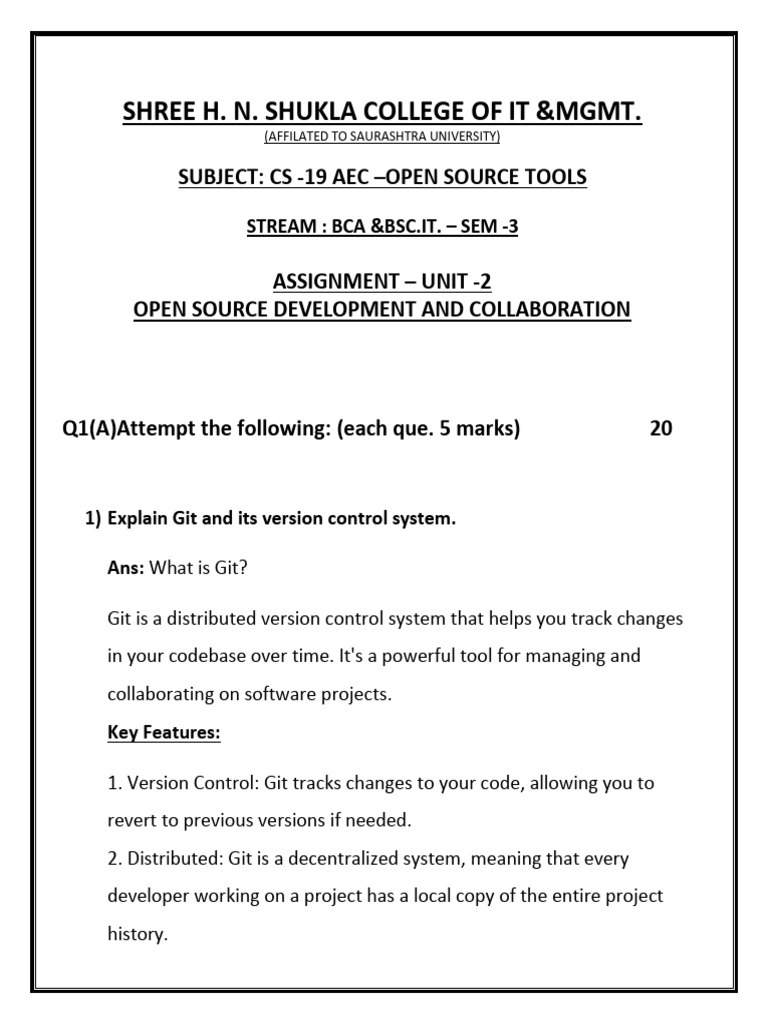 Git Fundamentals and Agile Principles | PDF | Agile Software ...