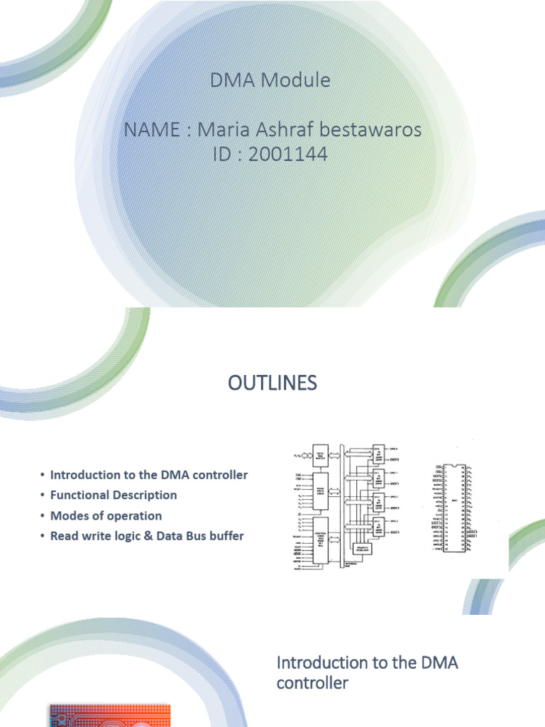 Overview of DMA Controller 8257 | PDF