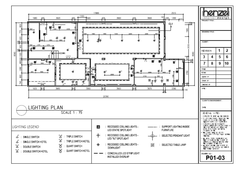 Lighting Plan Project Overview | PDF