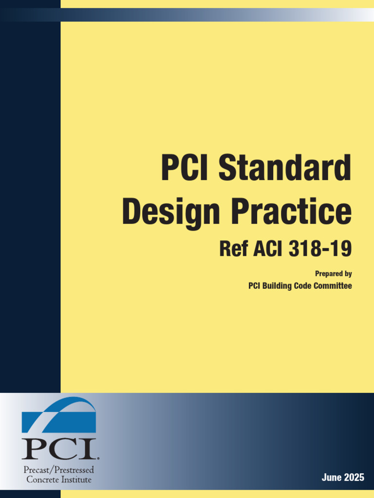 PCI Design Practices per ACI 318-19 | PDF | Prestressed Concrete ...