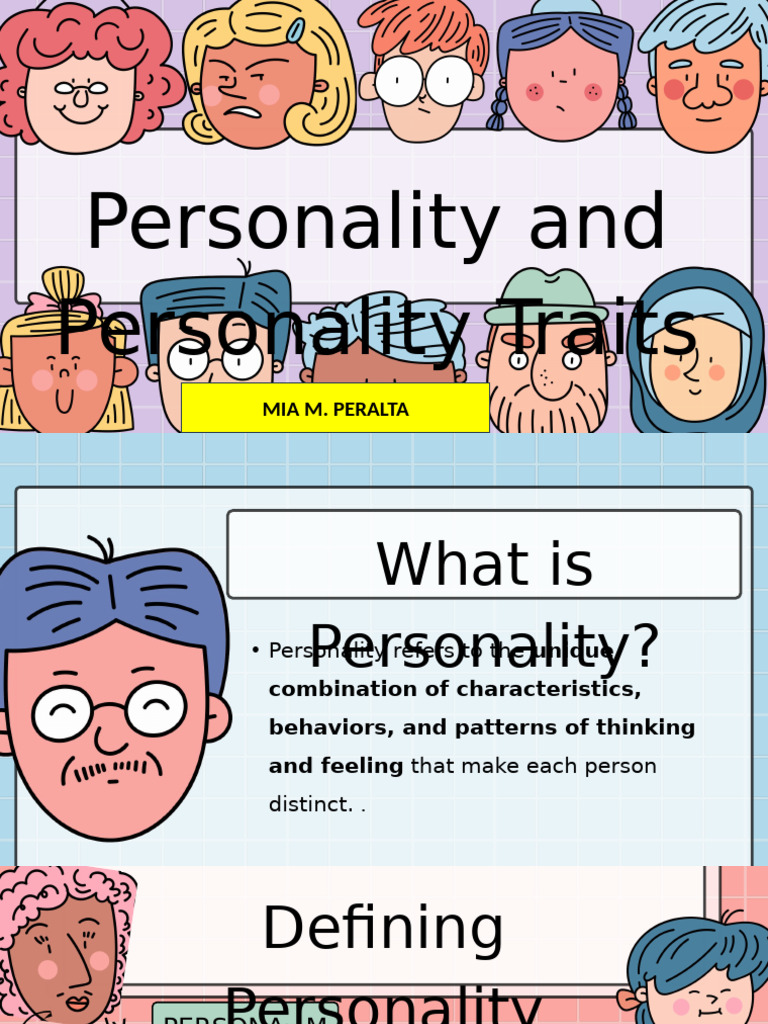 Understanding Personality Traits and Factors | PDF | Behavioural ...