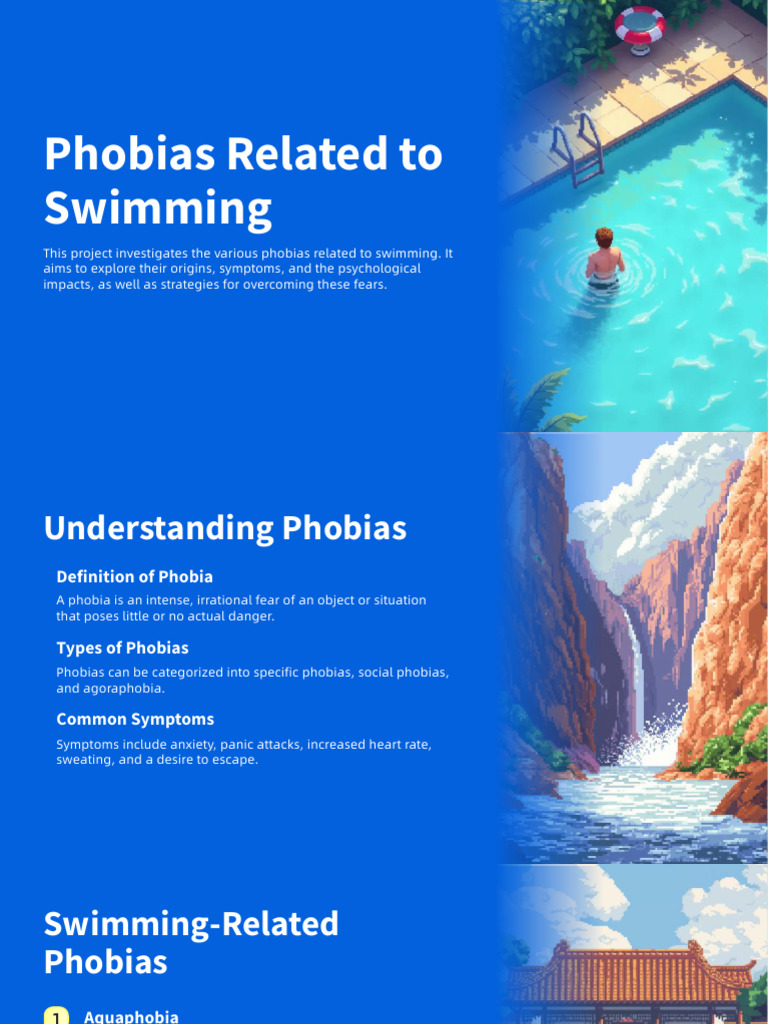 Phobias Related To Swimming | PDF | Phobia | Anxiety