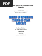 Download analyse et gestion de risque du crdit bancaire by Hajar Baabit SN92437421 doc pdf