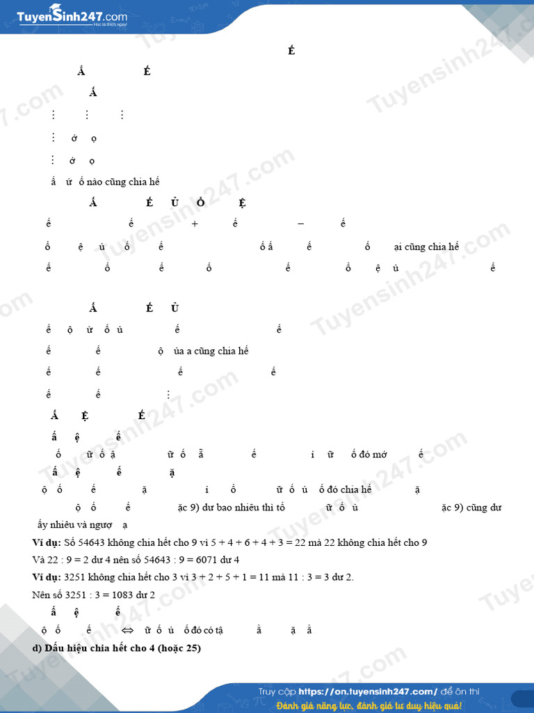 HS. So Hoc Phan 1 | PDF