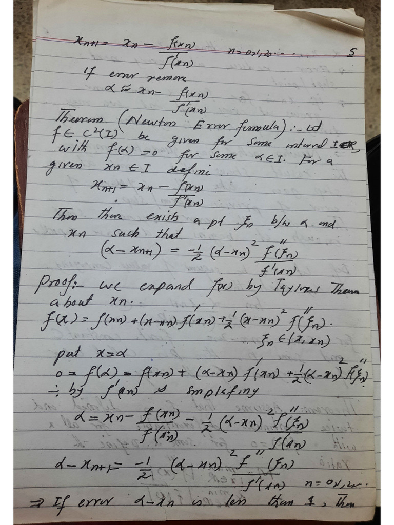 Lecture 2, Numerical Analysis | PDF