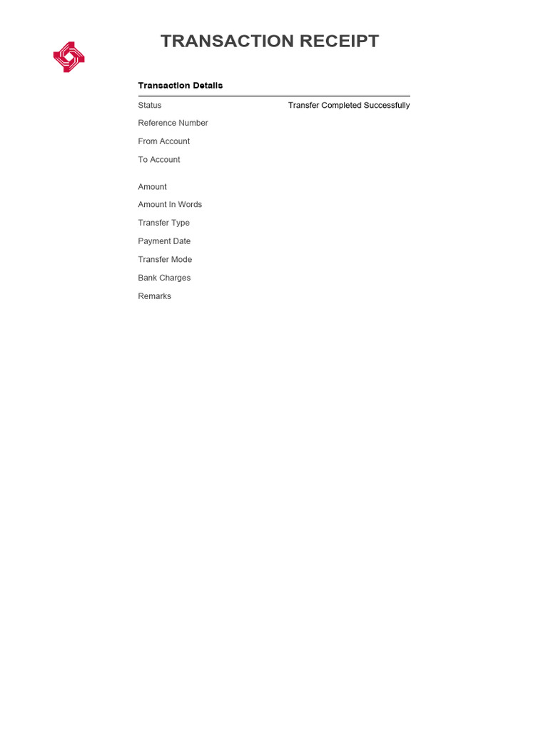 Transaction Receipt | PDF