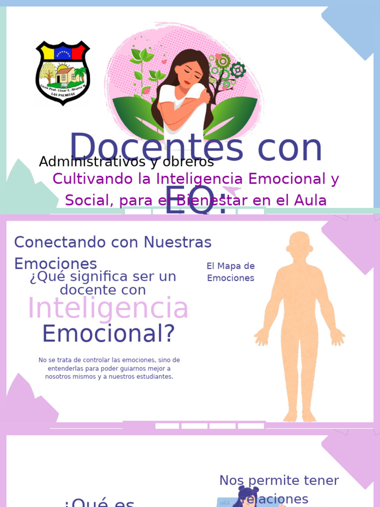 Taller Inteligencia Emocional para Docentes | PDF | Las emociones ...