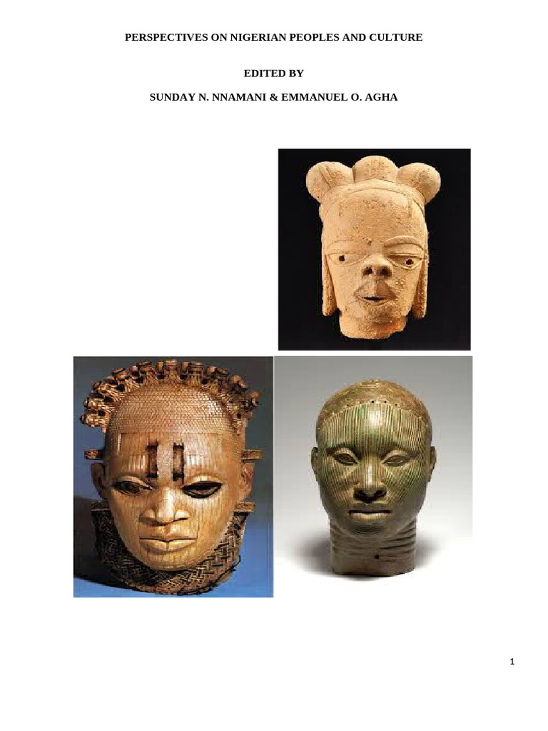 GST 105 Textbook On Pesrpectives in Nigerian Peoples and Culture | PDF ...