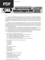 Id Soal Latihan UN SMA-BHS 2012 - Bahasa Inggris (Plus Jawaban)