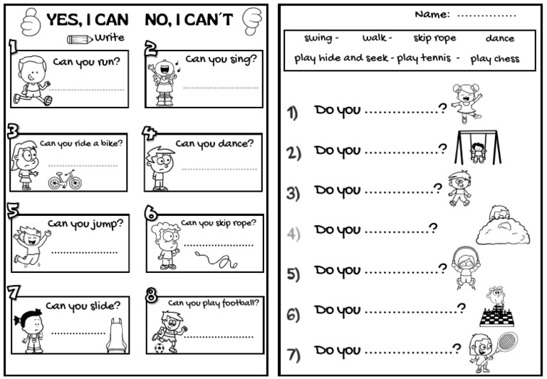 Fun Activity Questions for Kids | PDF