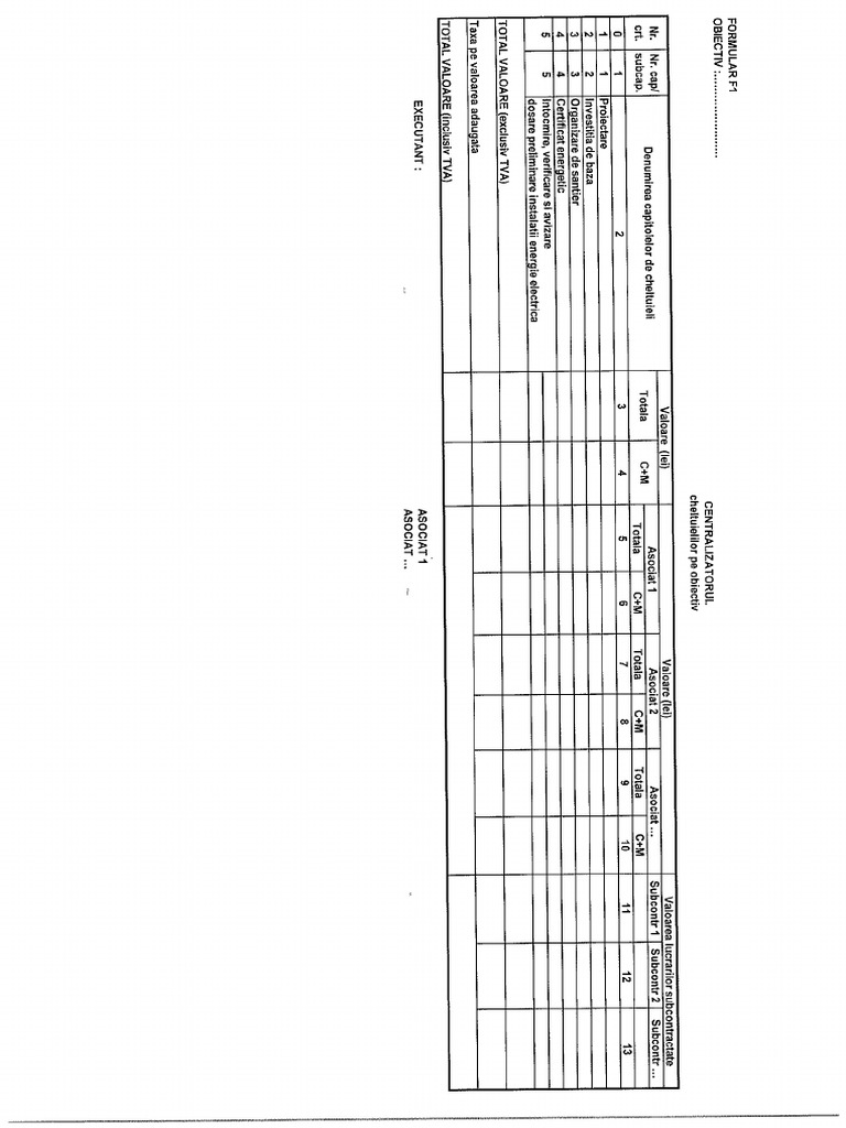 Formular F1 | PDF
