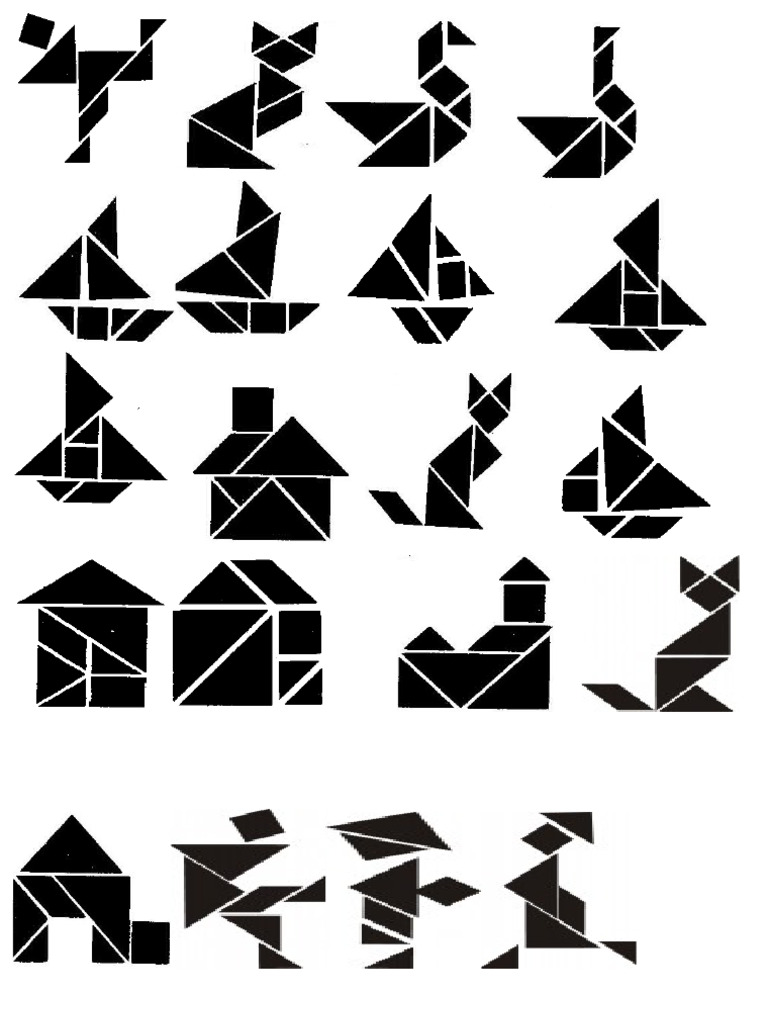 Formas Tangram | PDF