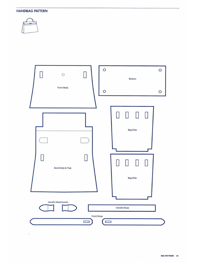 Handbag Pattern PDF | PDF