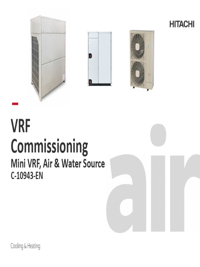 VRF Commissioning (01012020) 2 | PDF | Menu (Computing) | Electrical ...