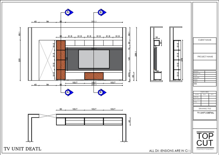 Project Drawing Details and Dimensions | PDF