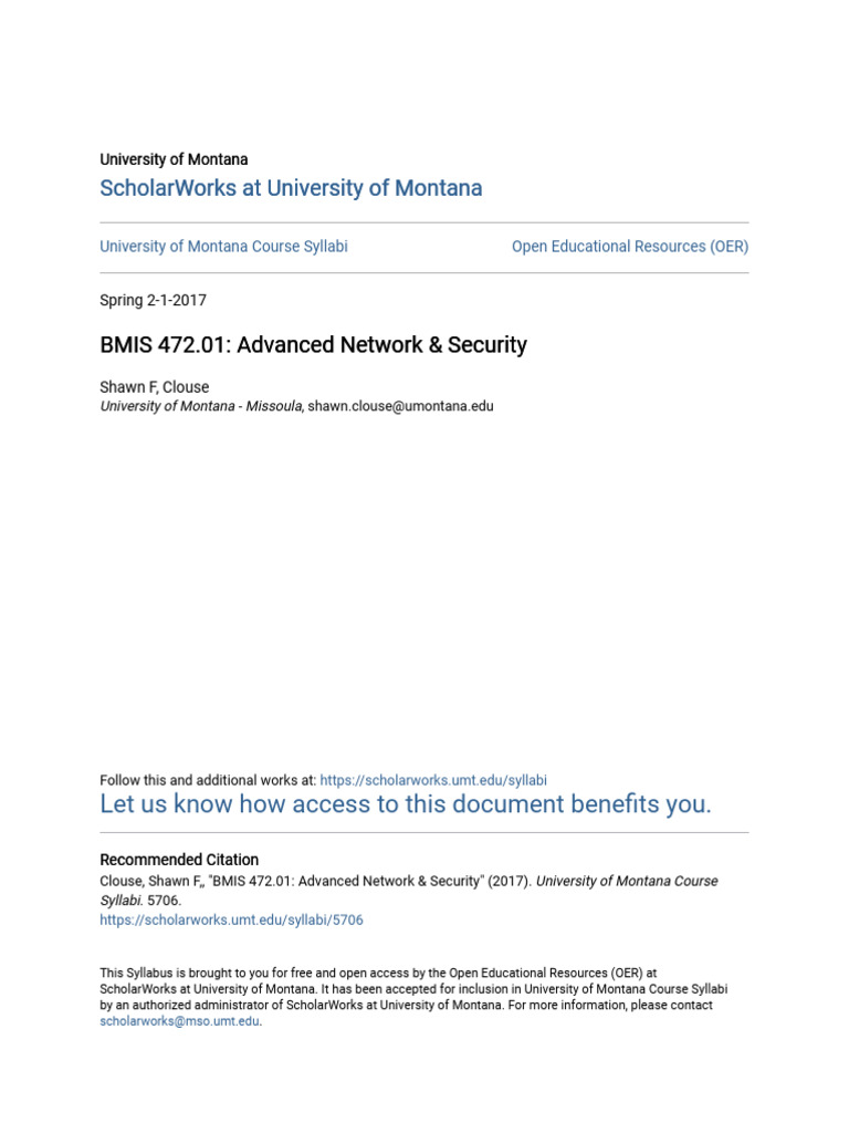 Advanced Network Security For Luxury Properties Reference: Bmis 472 01 Advanced Network Security Pdf