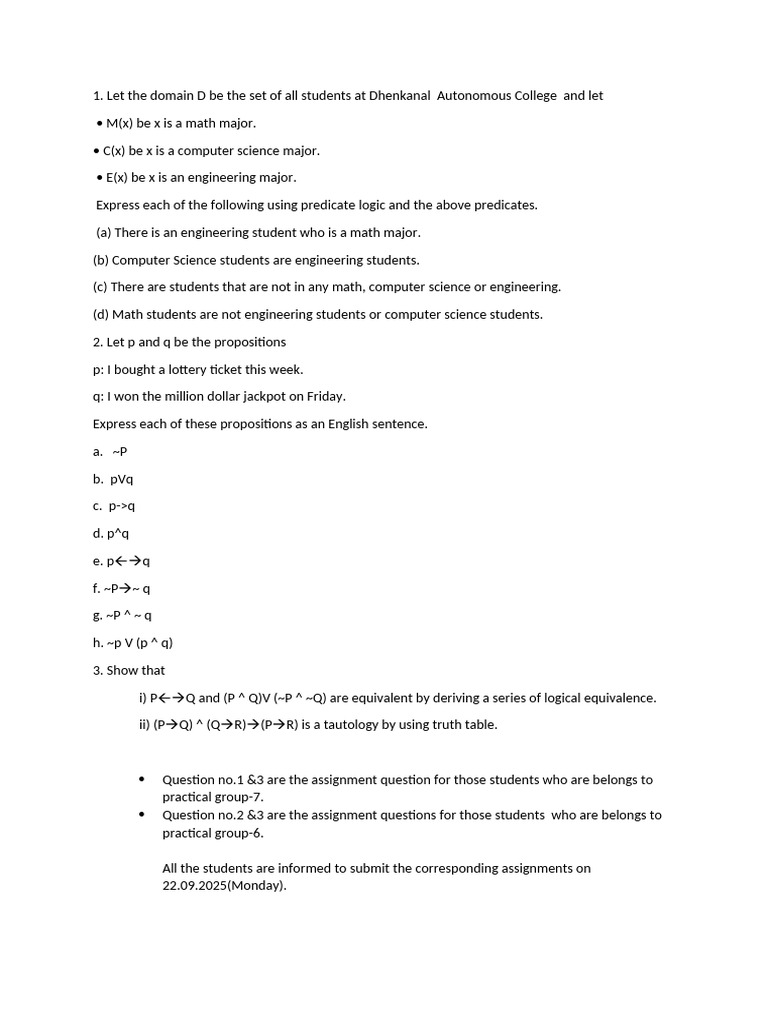 Assignment 1 | PDF