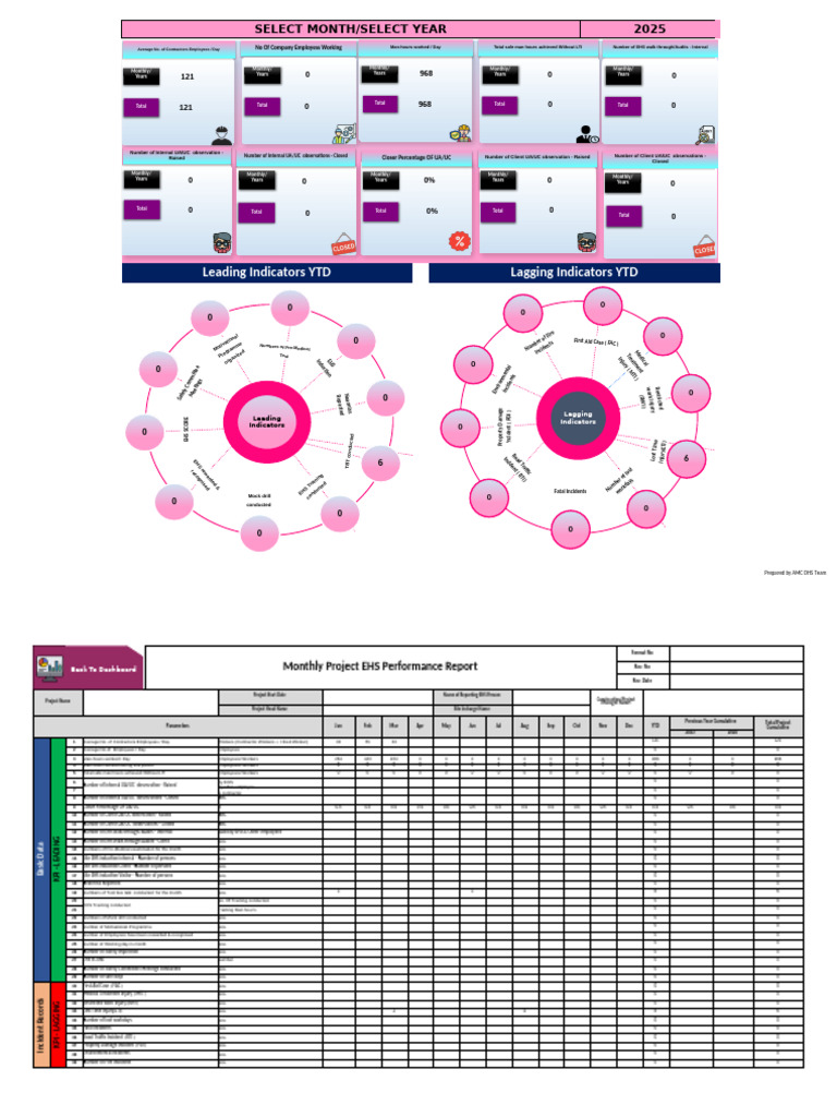 EHS Dashboard NS 0 | PDF